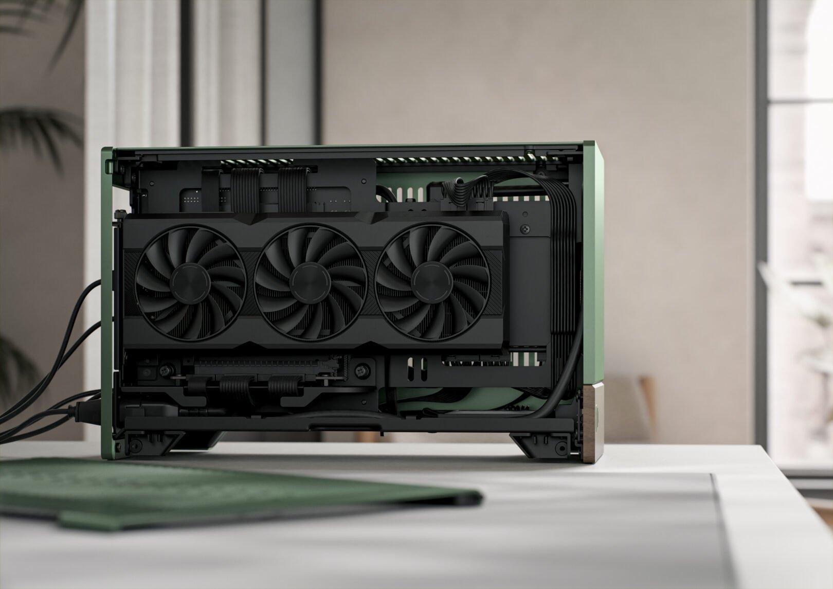 Kuro Aldnoah SFF PC - AMD Ryzen 7 7700X, NVIDIA GeForce RTX 4070 Ti SUPER 16GB Graphics, 64GB DDR5 RAM, 1TB Gen4 NVMe SSD (~4100 Mbps), AC WiFi
