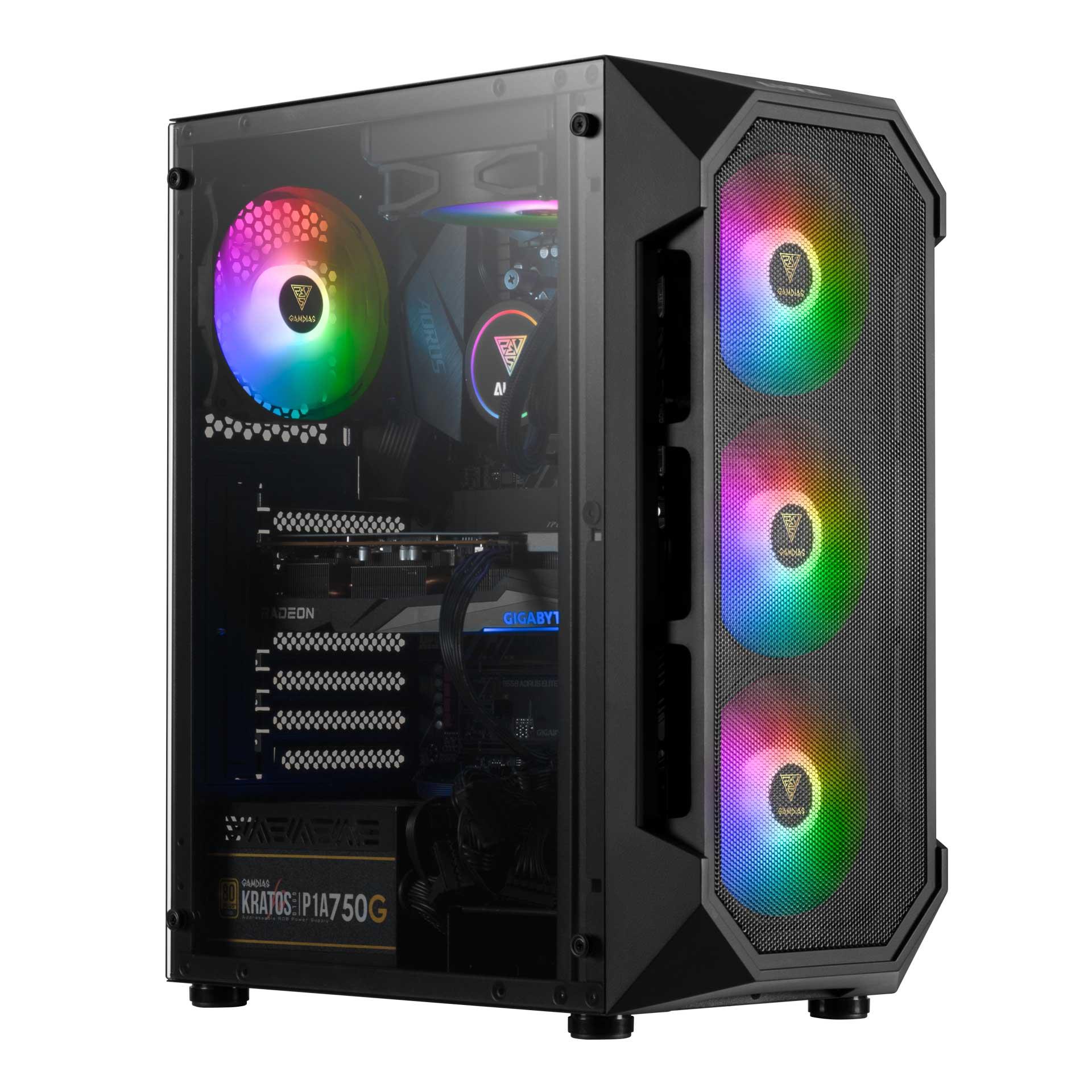 Kuro Starter Gaming PC - Intel 9th Gen Core i5 9400F, AMD Radeon RX 6400 4GB Graphics, 16GB RAM, 480GB SSD, WiFi