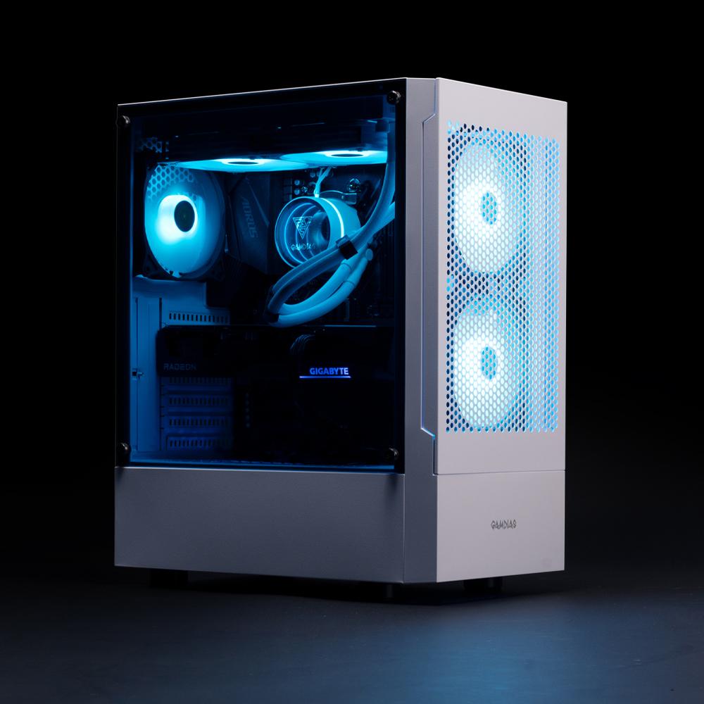 Kuro Starter Gaming PC - Intel 12th Gen Core i5 12400F, NVIDIA GeForce GTX 1650 4GB Graphics, 16GB RAM, 480GB SSD, WiFi