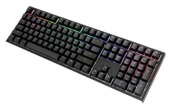 Ducky One 2 RGB Mechanical Keyboard with Cherry MX Blue Key Switches
