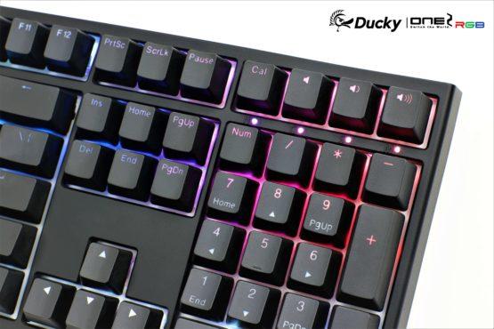 Ducky One 2 RGB Mechanical Keyboard with Cherry MX Red Key Switches