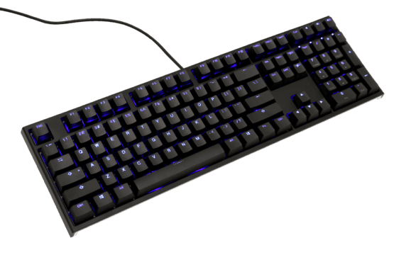 Ducky One 2 Backlit Mechanical Keyboard with Cherry MX Black Key Switches