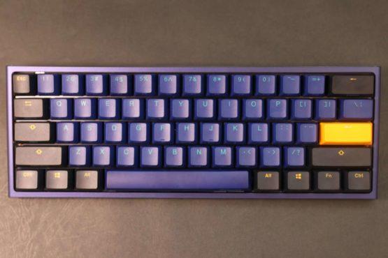 Ducky One 2 Mini Horizon Mechanical Keyboard with Cherry MX Red Key Switches