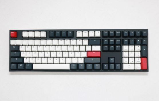 Ducky One 2 Tuxedo Mechanical Keyboard with Cherry MX Red Key Switches