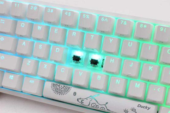 Ducky One 2 Mini Pure White RGB Mechanical Keyboard