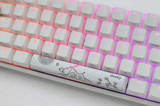Ducky One 2 Mini Pure White RGB Mechanical Keyboard