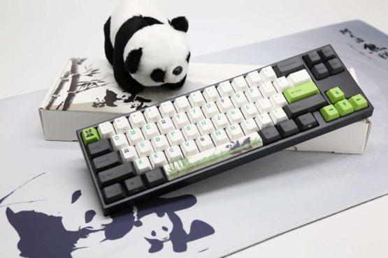 Ducky Miya Pro Panda Mechanical Keyboard with Cherry MX Blue Key Switches
