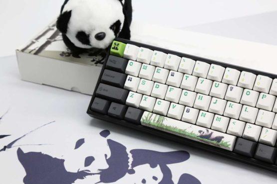Ducky Miya Pro Panda Mechanical Keyboard with Cherry MX Brown Key Switches