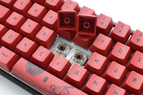 Ducky Year of the Pig Mechanical Keyboard with Cherry MX Silent Red Key Switches