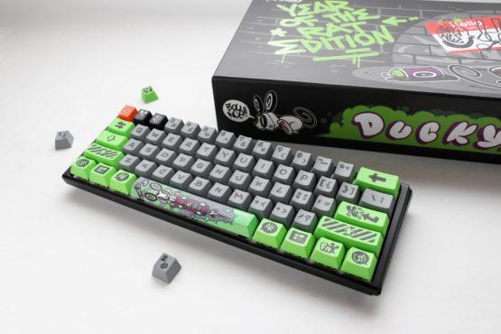 Ducky Year of the Rat Mechanical Keyboard with Cherry MX Silent Red Key Switches