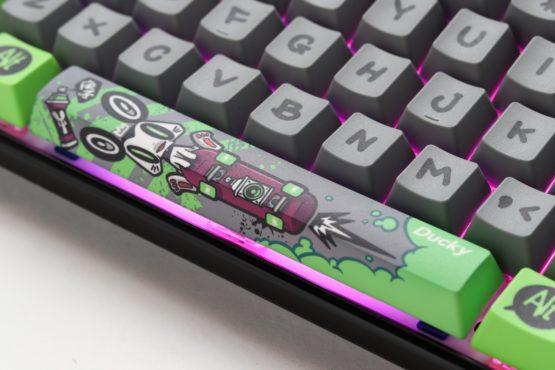 Ducky Year of the Rat Mechanical Keyboard with Cherry MX Silent Red Key Switches