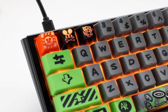 Ducky Year of the Rat Mechanical Keyboard with Cherry MX Silent Red Key Switches