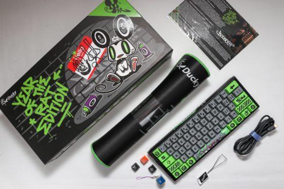 Ducky Year of the Rat Mechanical Keyboard with Cherry MX Silent Red Key Switches