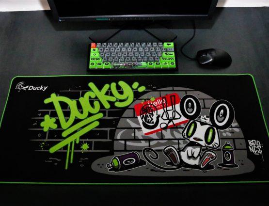 Ducky Year of the Rat Mechanical Keyboard with Cherry MX Silent Red Key Switches
