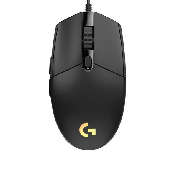 Logitech G102 LIGHTSYNC RGB Wired Gaming Mouse (8,000DPI, RGB Lighting, 1000Hz Polling Rate, Black)