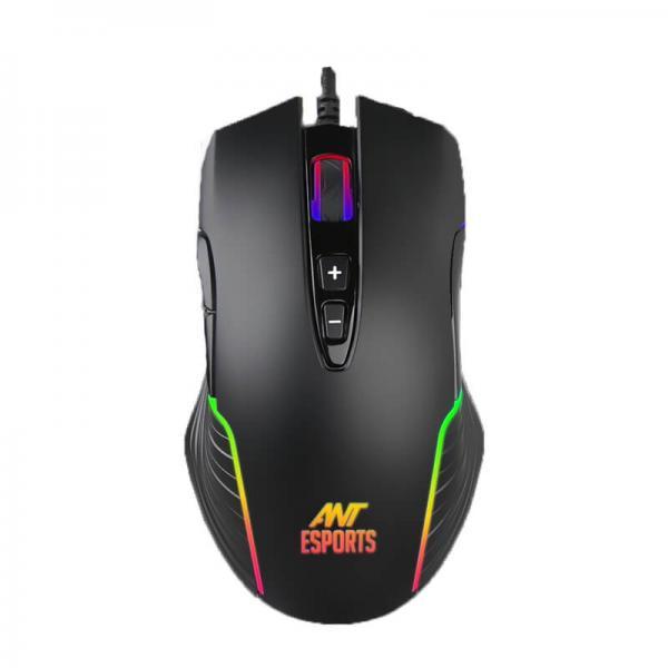 Ant Esports GM500 RGB Wired Gaming Mouse (4000 DPI, Avago ADNS 3050 Sensor, RGB Lighting, 1000Hz Polling Rate)