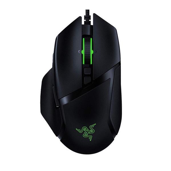 Razer Basilisk V2 Wired Gaming Mouse (20000 DPI, Optical Sensor, RGB Chroma Lighting, Black)