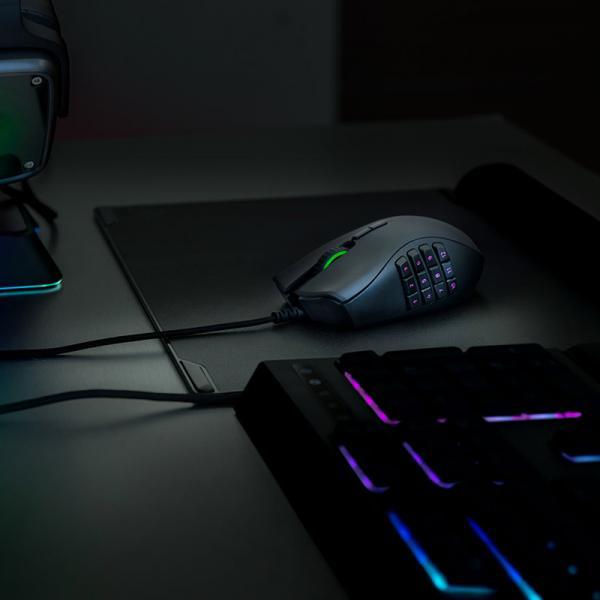 RAZER NAGA TRINITY Ergonomic Wired Mechanical Gaming Mouse - (16,000 DPI, 5G Optical Sensor, RGB Chroma Lighting, 1000Hz Ultrapolling)