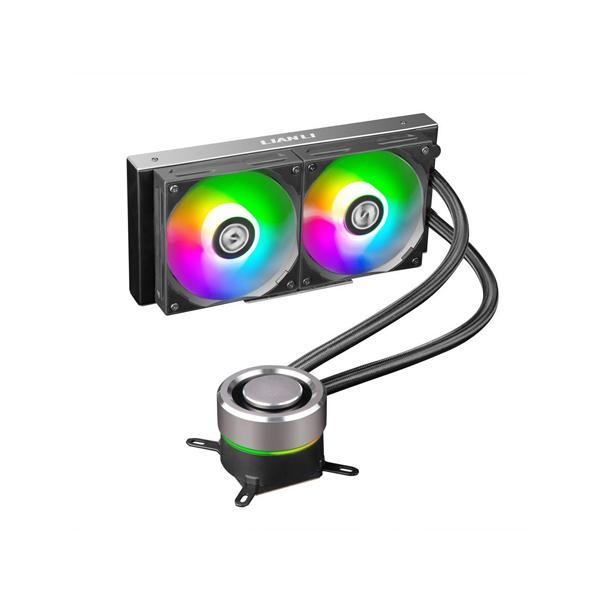 Lian Li Galahad 240 ARGB AIO Liquid CPU Cooler - Black