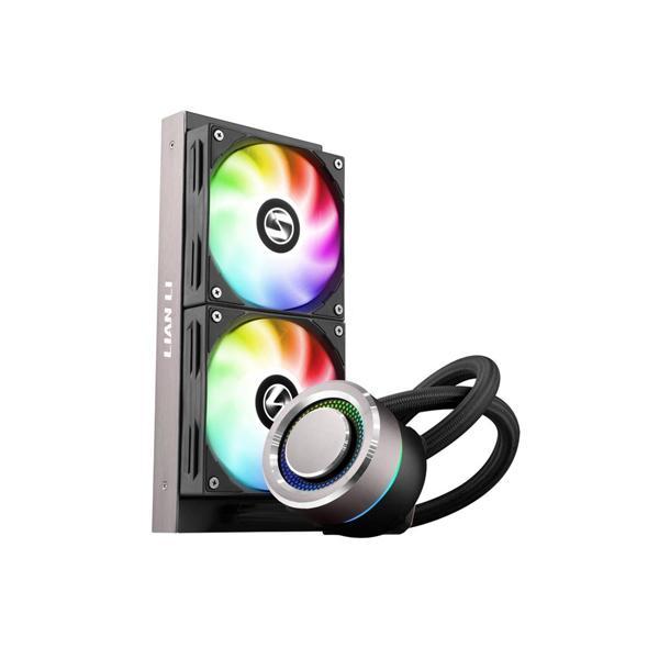 Lian Li Galahad 240 ARGB AIO Liquid CPU Cooler - Black