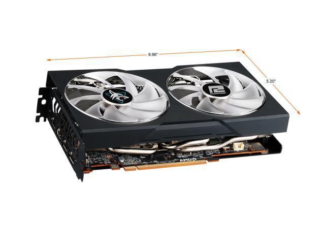 PowerColor Hellhound Radeon RX 6600 8GB GDDR6 PCI Express 4.0 ATX Video Card
