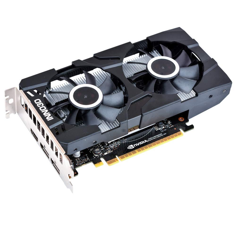 Inno3d GeForce GTX 1650 DirectX 12 4GB Twin X2 OC 128-Bit GDDR6 PCI Express 3.0 x16 HDCP Ready Video Card
