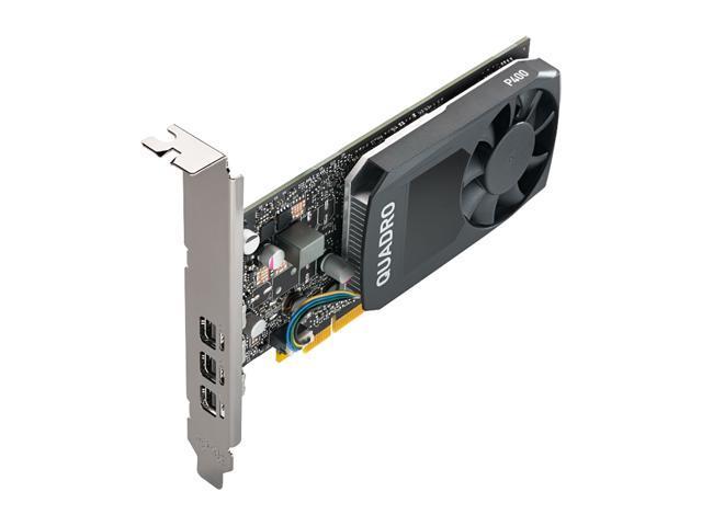 PNY Quadro P400 VCQP400V2-PB 2GB 64-bit GDDR5 PCI Express 3.0 x16 Low Profile Workstation Video Card