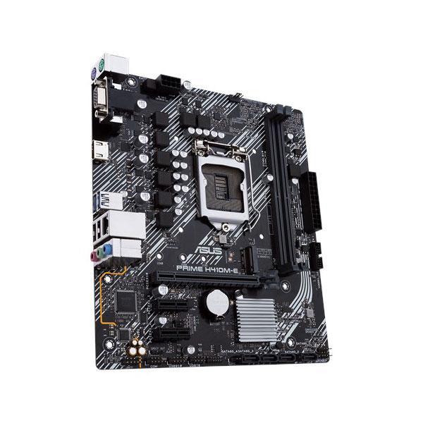 Asus Prime H410M-E Motherboard (Intel Socket 1200/10th Generation Core Series CPU/Max 64GB DDR4 2933MHz Memory)