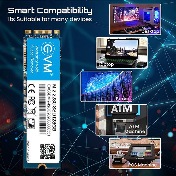 EVM 128GB M.2 2280 SATA Solid State Drive