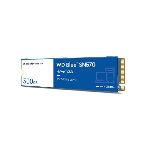 Western Digital Blue SN570 NVMe 500GB SSD M.2 2280 Upto 3,500 MB/s Read, with Free 1 Month Adobe Creative Cloud Subscription (WDS500G3B0C)