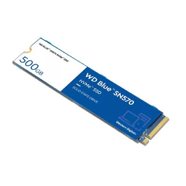 Western Digital Blue SN570 NVMe 500GB SSD M.2 2280 Upto 3,500 MB/s Read, with Free 1 Month Adobe Creative Cloud Subscription (WDS500G3B0C)